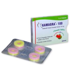 Kamagra Chew Tablets 100 mg (4 Tablet/s)
