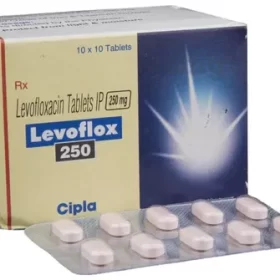 Levoflox 250mg + 500mg + 750mg (30 Tablet/s)