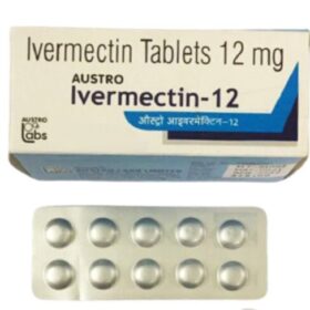 Austro Ivermectin Tablets 12 mg (Pack of 30 Tablet/s)