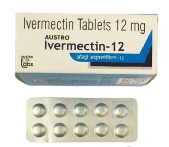 Austro Ivermectin Tablets 12 mg (Pack of 30 Tablet/s)