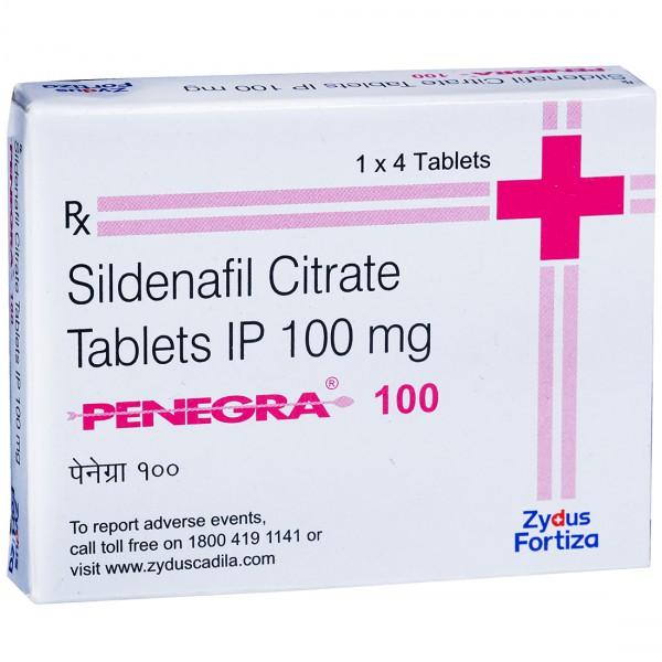 Penegra 100mg (4 Tablets)