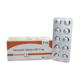 Iverheal 3mg Ivermectin (Pack of 30 Tablet/s)