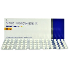 Nebicard 2.5mg + 10mg tablet(30 tablet/s) - 2.5mg