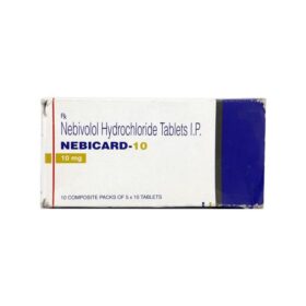 Nebicard 2.5mg + 10mg tablet(30 tablet/s) - 10 mg