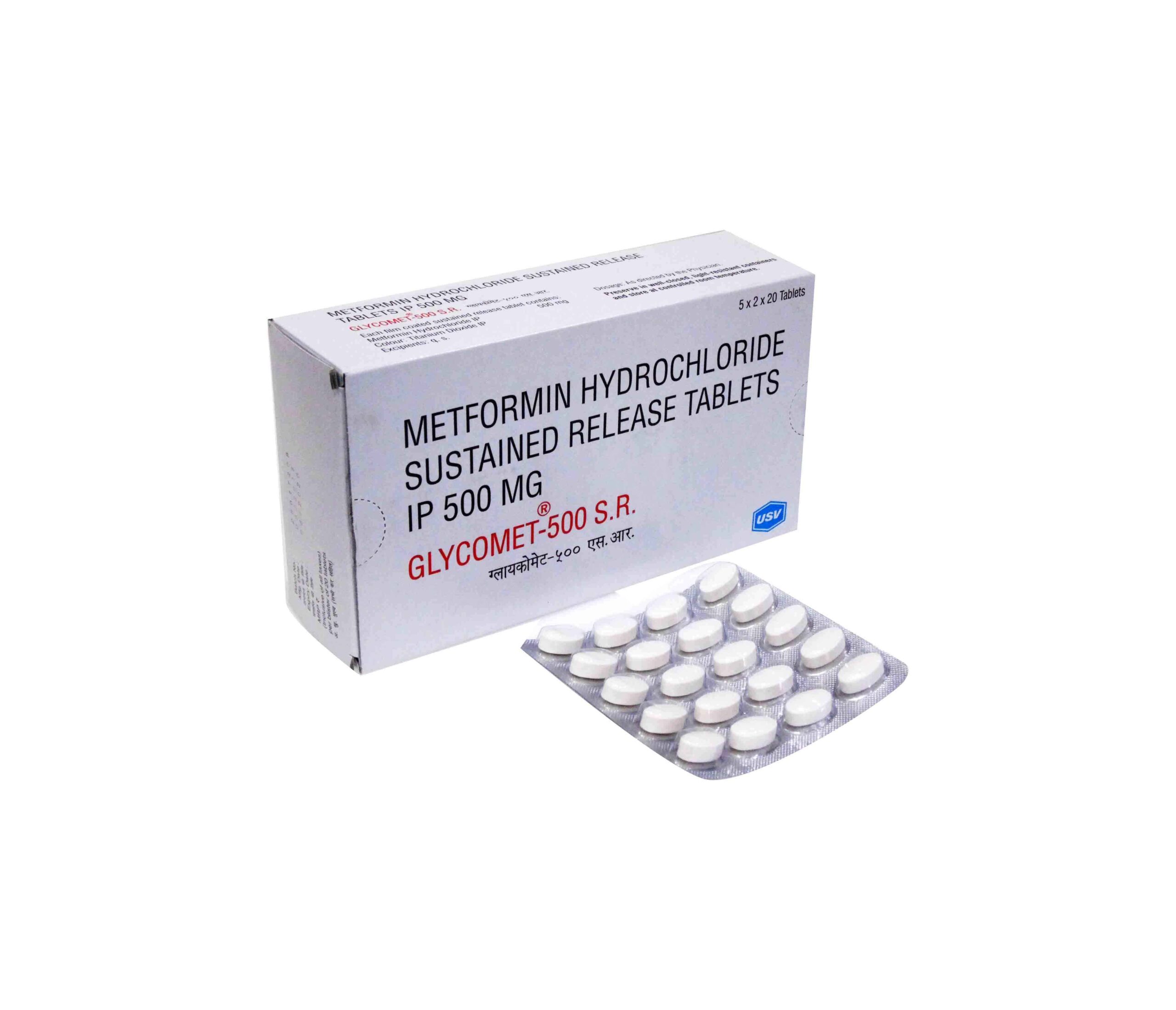 glycomet sr 500 mg