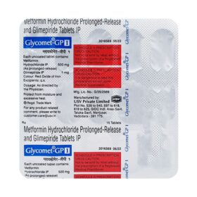 Glycomet GP 500+1 MG (30 Tablet)